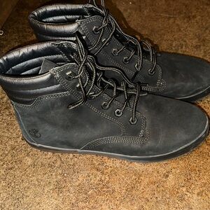 Timberland Women's Black Lace Up Boots